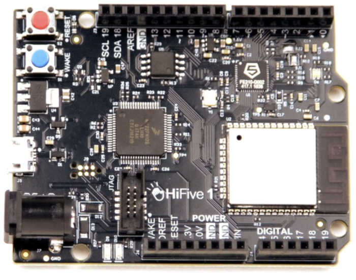 HiFive1 Rev B With Wireless Connectivity – RISC-V